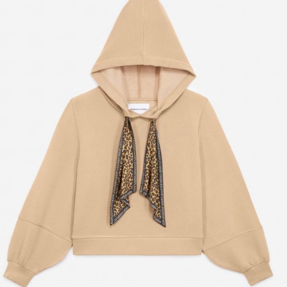 The Kooples / Ready-to-wear / Activewear / The Kooples Camel-coloured hoodie